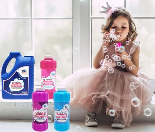 Chochkees 100 oz Concentrated Bubble Solution Refills up to 8 Gallons NonToxic Concentrated Solution for Bubble Machines Giant Bubble WandsBubble Gun and Blowers Single - Image 5