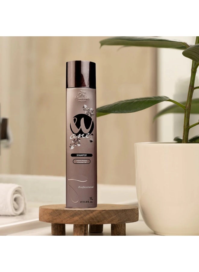 فلوراكتيف شامبو فلوراكتيف دبليو ون لتغذية الشعر بزيت جوز الهند – 1000 مل - Image 2