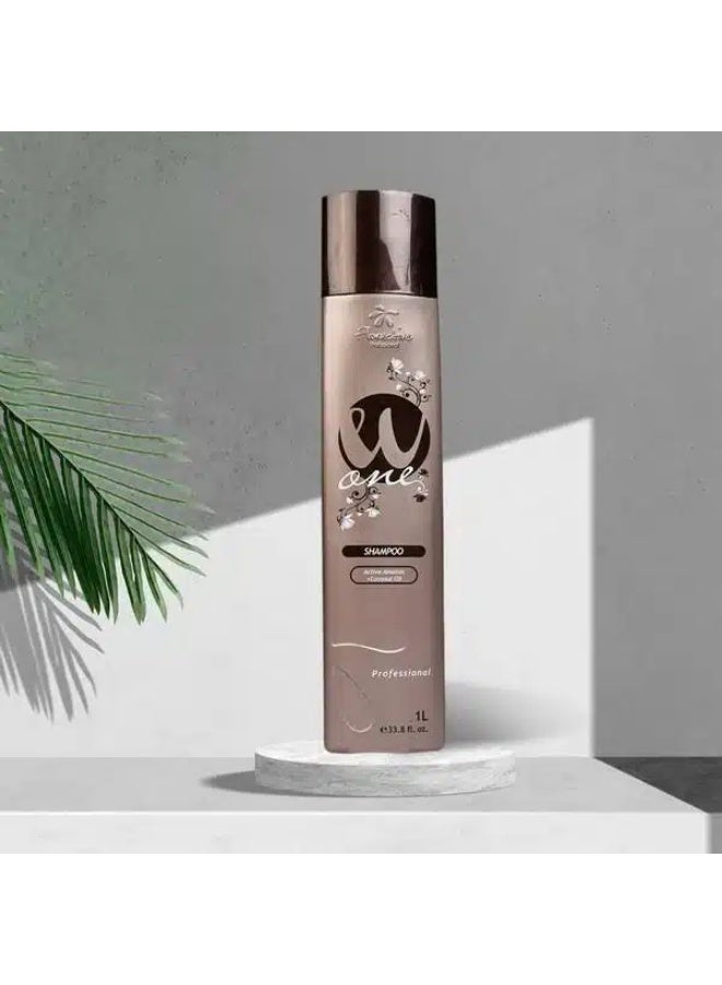 فلوراكتيف شامبو فلوراكتيف دبليو ون لتغذية الشعر بزيت جوز الهند – 1000 مل - Image 4