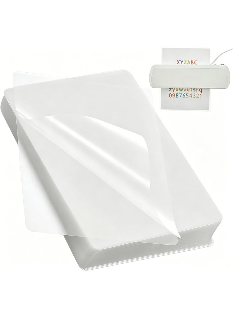 100 Pack Clear Thermal Laminating Pouches, 8.27 x 11.5 Inch, 3 Mil Thick Laminator Sheets - Image 1