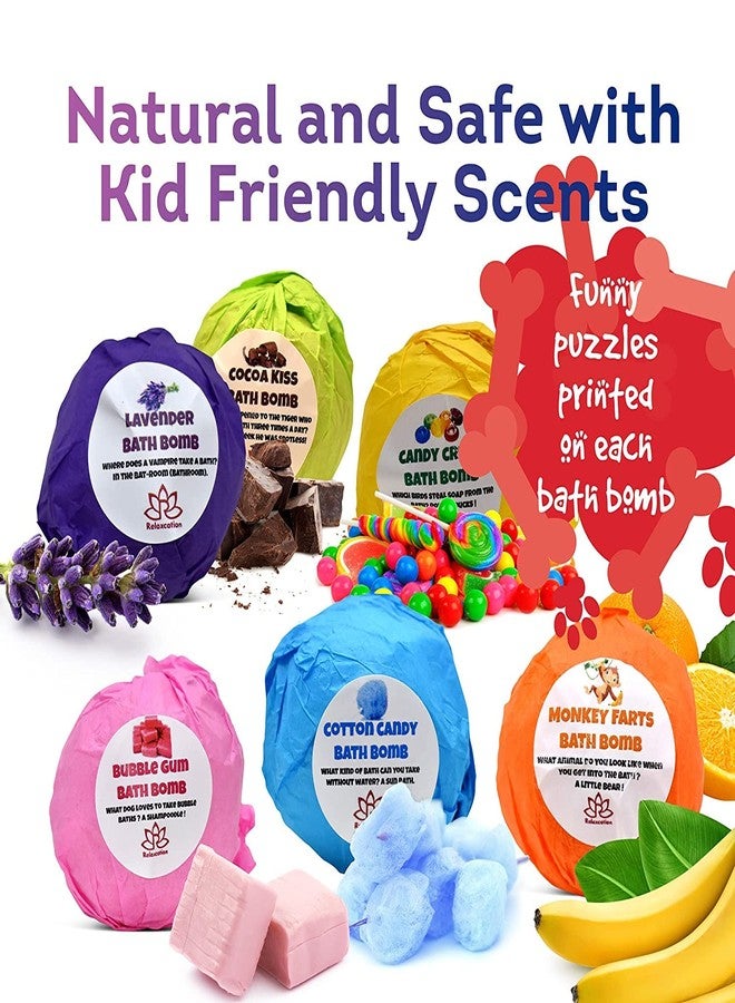Relaxcation Bath Bombs for Kids Set with Toys Surprise Inside for Kids (Little Puppies) - Image 4