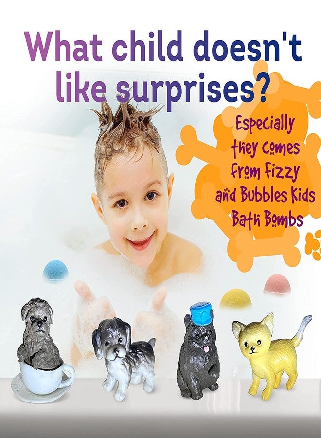 Relaxcation Bath Bombs for Kids Set with Toys Surprise Inside for Kids (Little Puppies) - Image 5