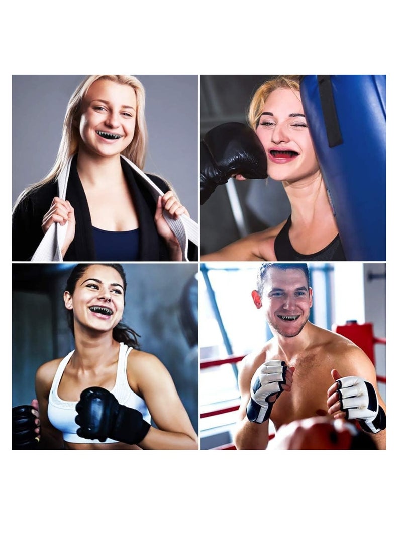 سونسر 2 عبوة واقي أسنان رياضي، واقي أسنان رياضي، واقي أسنان واقي للفم لكرة السلة الهوكي الهوكي كرة السلة كرة السلة الكاراتيه كرة السلة الرجبي - Image 4