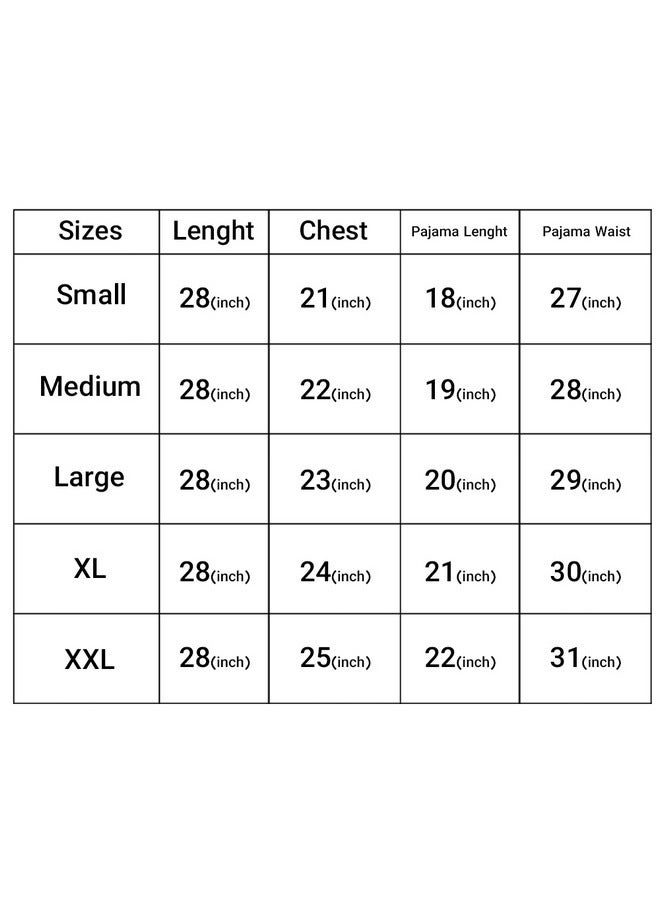 MARGOUN 2 Pack Medium Size Mens 2pcs Summer Soft Pyjamas Set Short Sleeve Button Down Shirt With Boxer Shorts /(Shirt Length 28''/Shirt Chest 22''/Pajama Length 19''/Pajama Waist 28'') - Image 2
