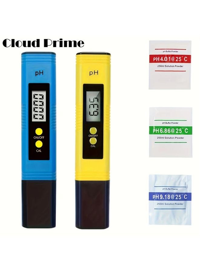 Orange Digital PH Tester Pen 0 01 Accuracy Backlit LCD 0 14 Range Battery Water Quality - Image 2