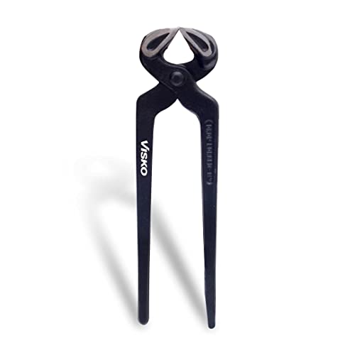 Visko Tools Steel Tools 306 8" Cobbler Pincer (Black) - Image 1