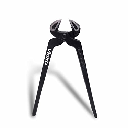 Visko Tools Steel Tools 306 8" Cobbler Pincer (Black) - Image 2