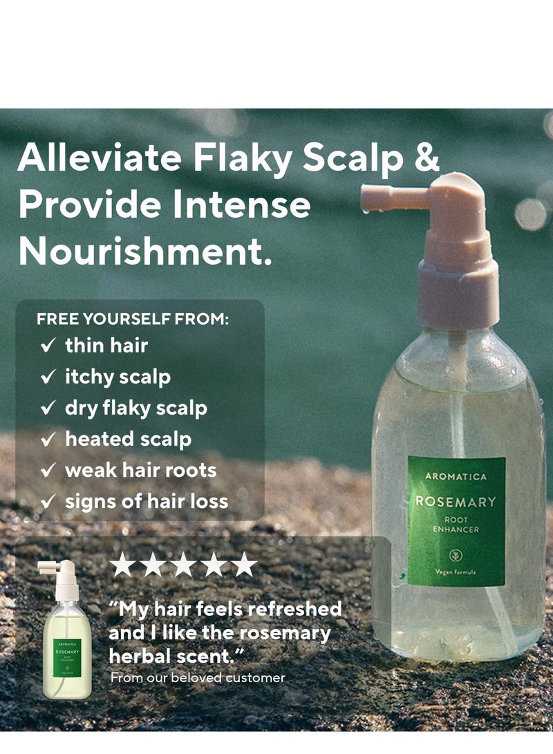 أروماتيكا معزز جذور الروزماري لنمو الشعر 100 مل - Image 5
