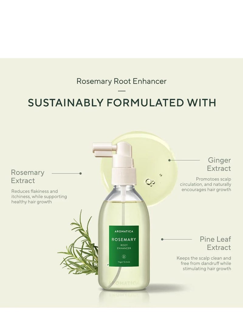 أروماتيكا معزز جذور الروزماري لنمو الشعر 100 مل - Image 2