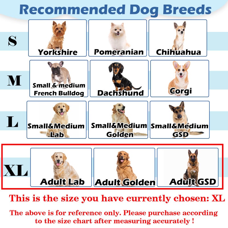 TZBEINN Hard & Heavy Plastic Dog Cone Collar Alternative for Extra Large Dogs(Adult Lab Golden GSD), Pet Neck Head Protective Cone Anti-Lick, Adjustable Elizabethan Recovery Collar Cone of Shame for Healing - Image 4