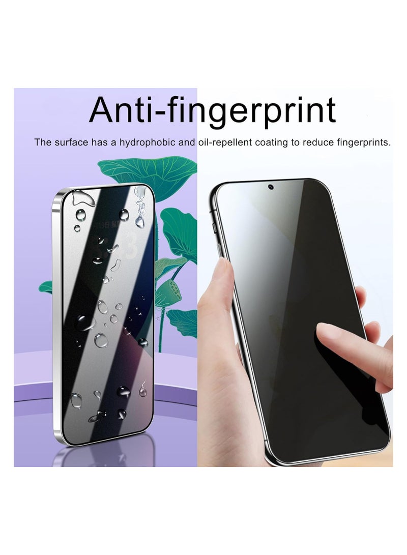 واقي شاشة لهاتف iPhone 16 Pro Max واقي شاشة من الزجاج المقسى مقاوم للخدش iPhone 16 Pro Max من الزجاج المقسى من الحافة إلى الحافة - Image 5