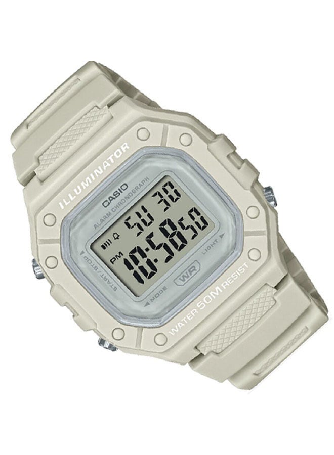 CASIO ساعة يد رقمية من الراتينج W-218HC-8AVDF - Image 2