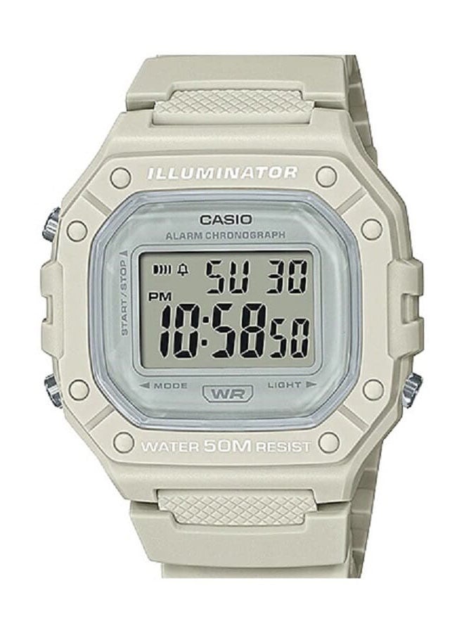 CASIO ساعة يد رقمية من الراتينج W-218HC-8AVDF - Image 1