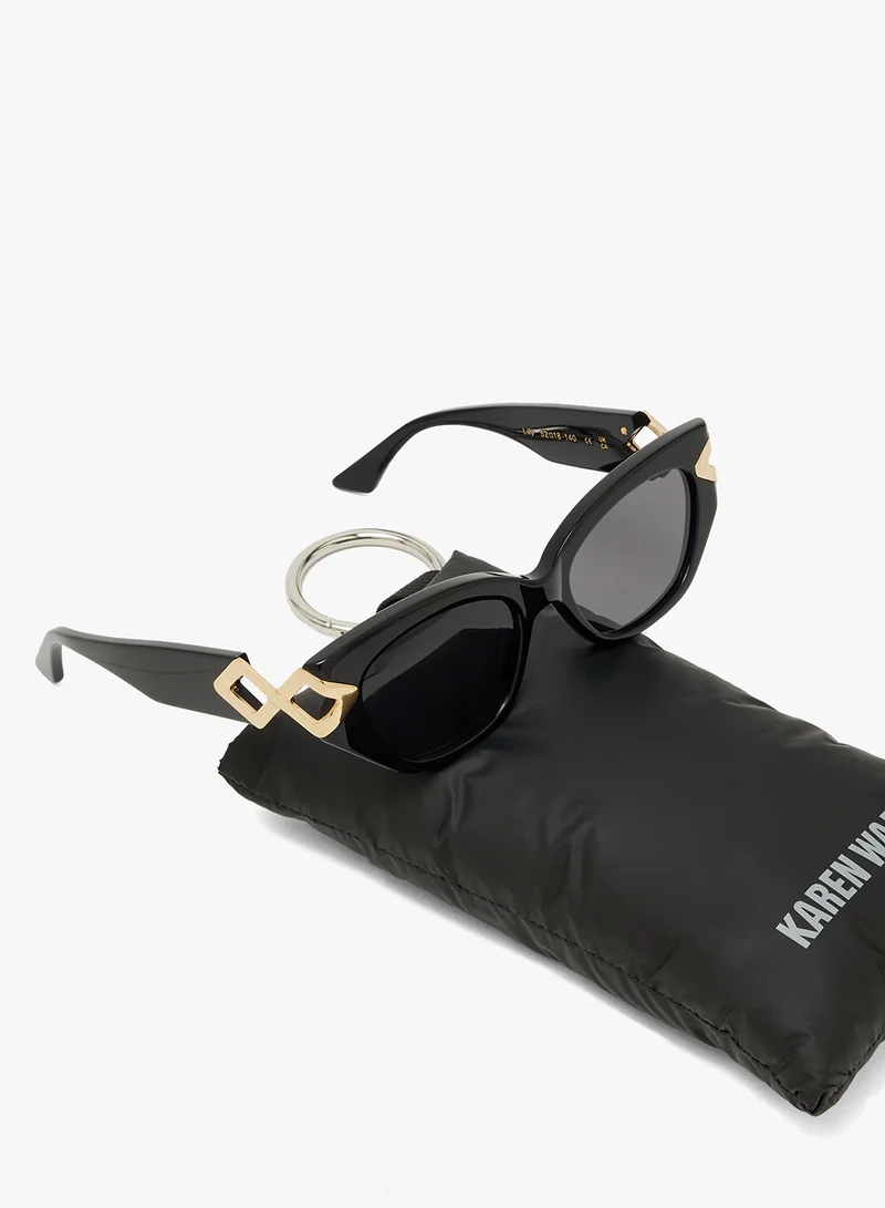كارين وازن Lily Cat Eye Sunglasses