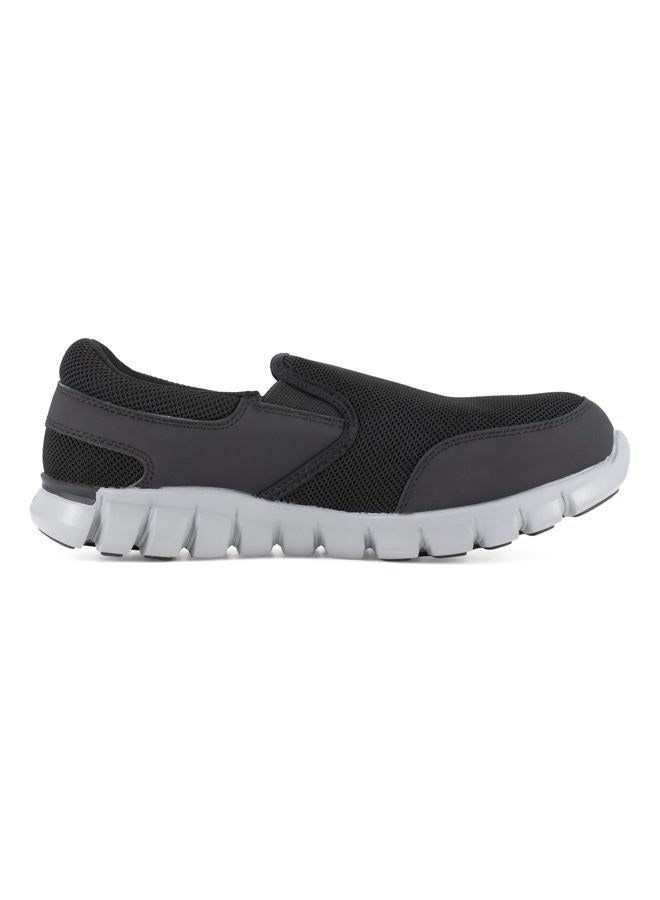 Reebok Work Men's RB4037 Sublite Cushion Work Safety Athletic Slip-on Alloy Toe Shoe Black, 9.5 - Image 3
