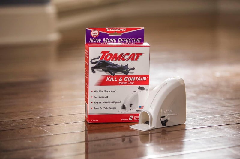 TOMCAT Kill & Contain Mouse Trap, 2-Pack (4 Traps) - Image 5