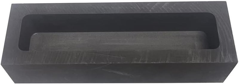 LLF Gold Silver Graphite Ingot Mold Mould Crucible for Melting Casting Refining (160x50x38MM(2kg Gold / 1.1kg Silver)) - Image 1