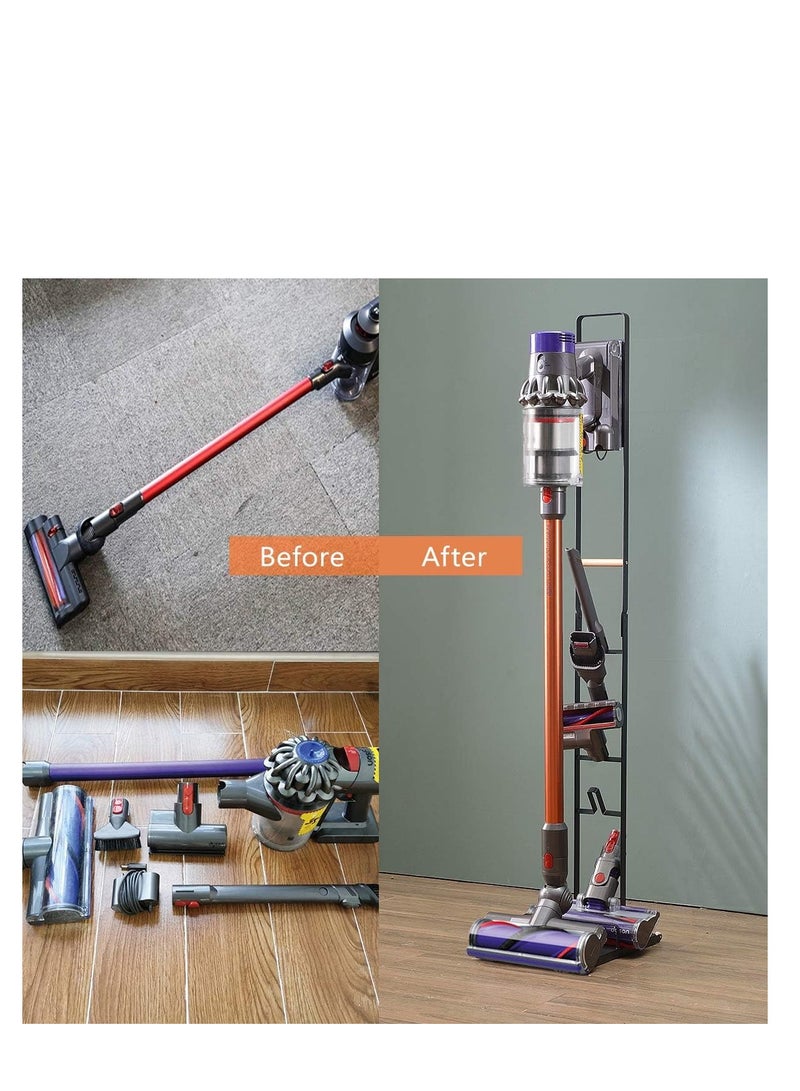 ELIKLIV Stable Metal Storage Bracket Stand Holder for Dyson Handheld DC30 DC31 DC34 DC35 DC58 DC59 DC62 V11 V10 V8 V7 V6 Cordless Vacuum Cleaners - Image 4