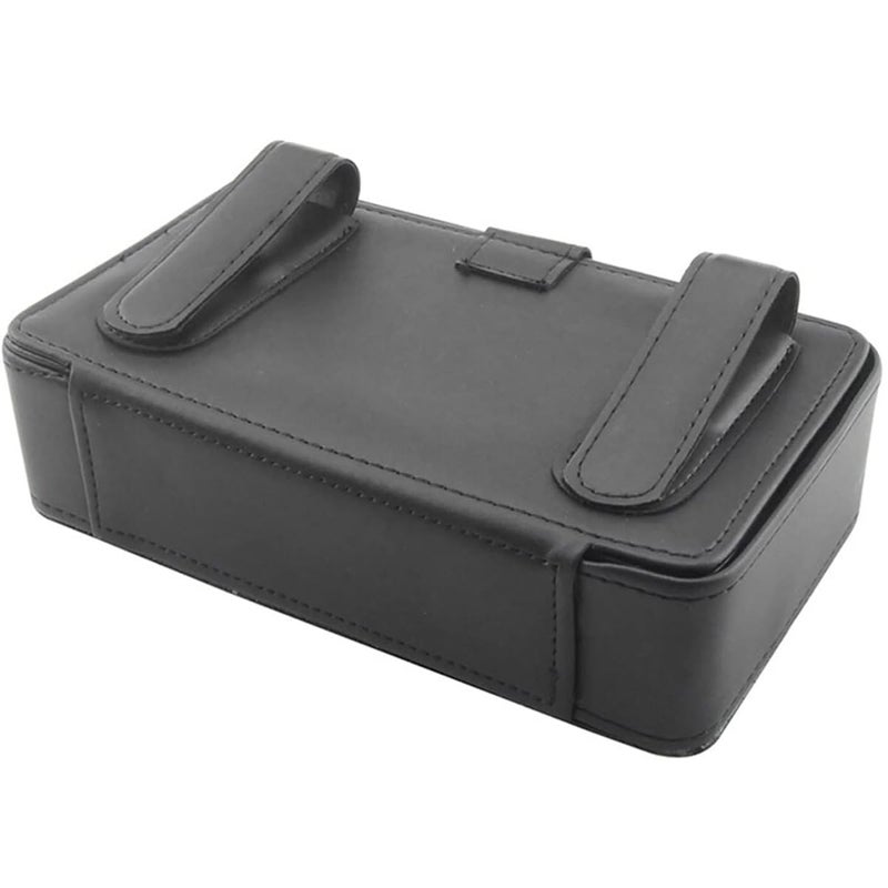 Maharsh Auto Accessories Car Sun Visor Tissue Box Paper Napkin Holder Tissue Holder Beige Or Black color1pcs - Image 3