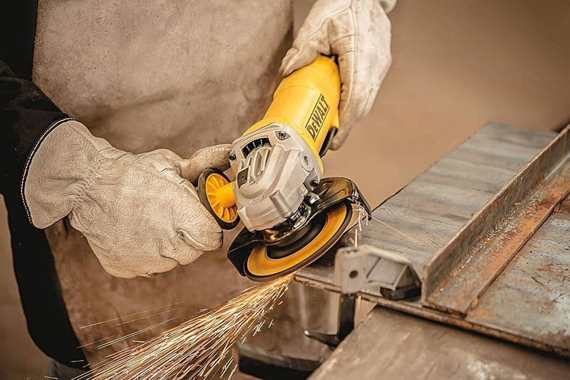 DEWALT 115Mm, 1200W Paddle Switch Small Angle Grinder, Yellow/Black, Dwe4212-B53 Year Warrnty - Image 2