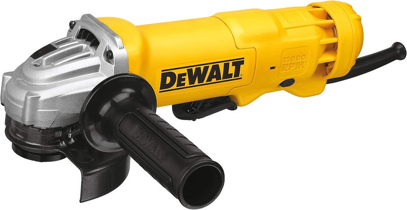 DEWALT 115Mm, 1200W Paddle Switch Small Angle Grinder, Yellow/Black, Dwe4212-B53 Year Warrnty - Image 1