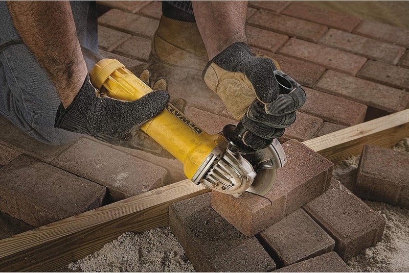 DEWALT 115Mm, 1200W Paddle Switch Small Angle Grinder, Yellow/Black, Dwe4212-B53 Year Warrnty - Image 3