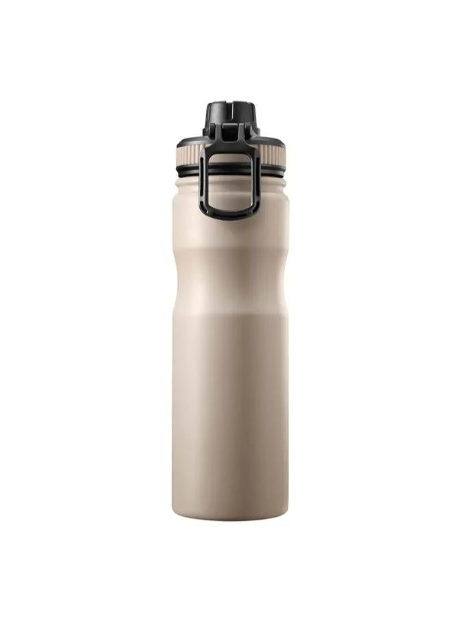 Tank Stainless Steel Water Bottle 650mL, Up to 12Hrs Cold, Off white - Image 4