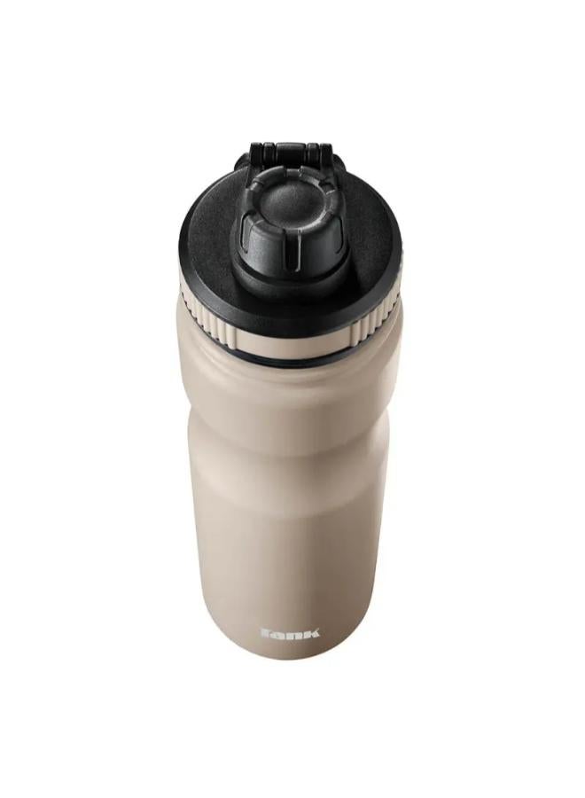 Tank Stainless Steel Water Bottle 650mL, Up to 12Hrs Cold, Off white - Image 5