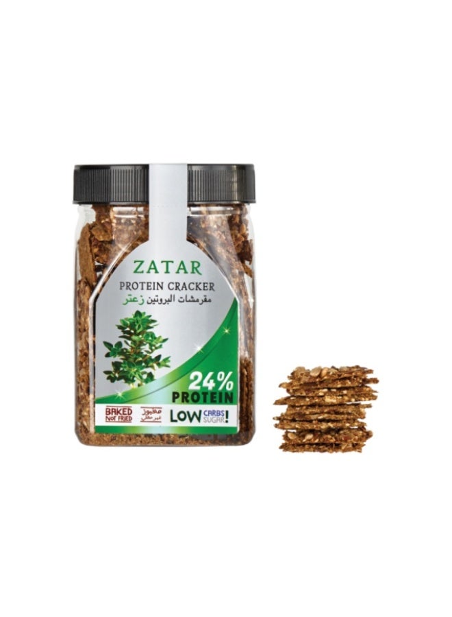 Zaatar Protein Crackers, 24% Protein - 200g, UAE