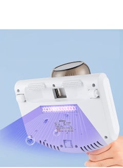 Excefore Carpet Cleaner Mini Handheld UV Vacuum Cleaner Portable Wireless Bed Mattress Dust Mite Cleaner Household Dust Mite Removal Instrument for Mattress Pillow Sofa Mattress Carpet  - Image 2