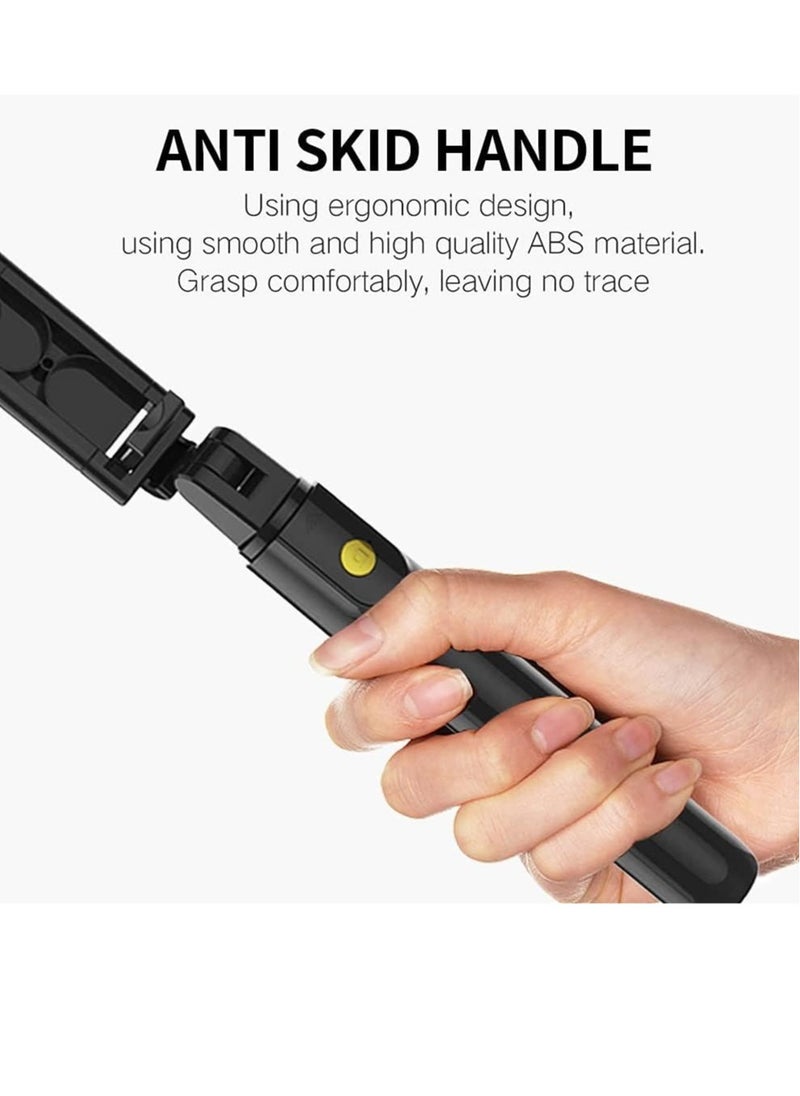 ELTRAZONE - Selfie Stick, K07 Selfie Stick Integrated Tripod BT 4.0 Wireless Selfie Stick Mini Portable Extendable Selfie Stick Tripod for Smart Phone - Image 1
