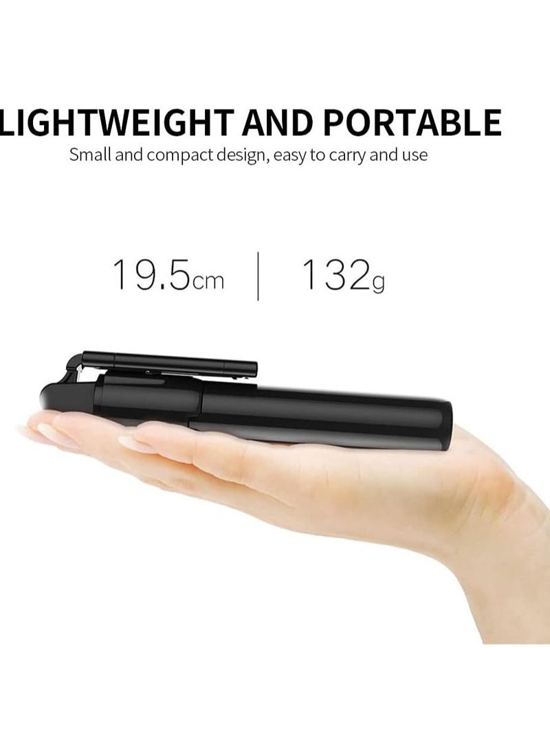 ELTRAZONE - Selfie Stick, K07 Selfie Stick Integrated Tripod BT 4.0 Wireless Selfie Stick Mini Portable Extendable Selfie Stick Tripod for Smart Phone - Image 1