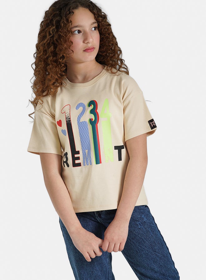 ريمينت تيشرت للبنات برسمة ريمنت بيج  - Image 3