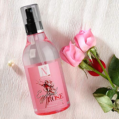 NutriGlow Red Wine Facial Kit 250gm10ml  English Rose Facial Toner 150ml For Skin Smoothening Tighten Pores Remove Blackheads All Skin Type Pack of 2 - Image 3