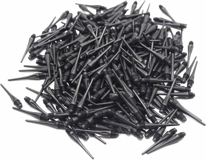 ROOBEEO 2BA Thread Plastic Tip Dart Points 300 Pack Soft Dart Tips Replacement Dart Accessories - Image 1