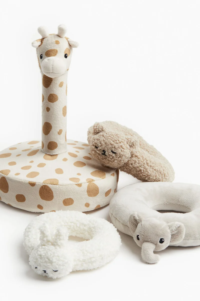 H&M 4-pack stacking soft toys