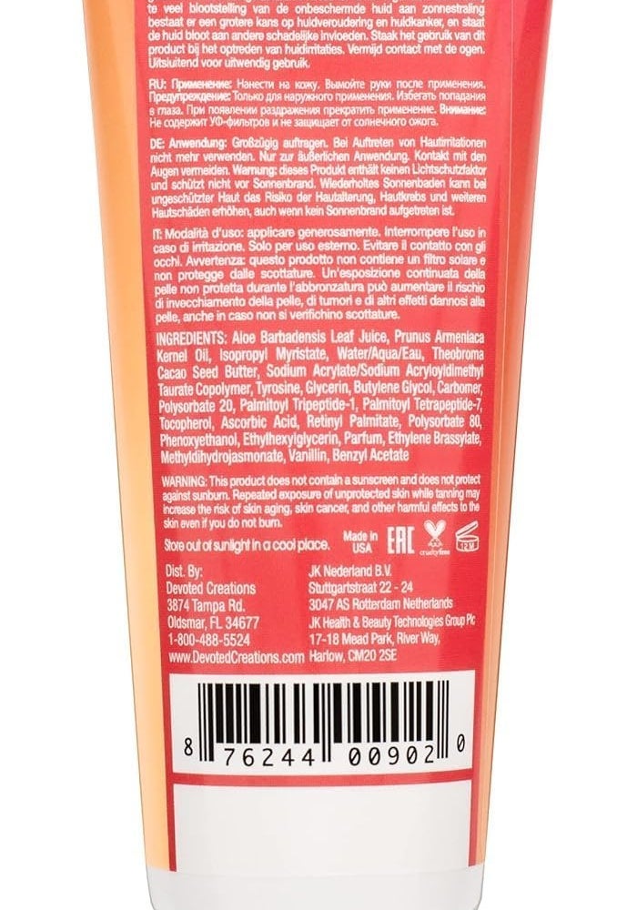 Devoted Creations Famous Faces Skin Perfecting Hypoallergenic Facial Tanning Lotion - 3.4 Fl. Oz. - Image 2