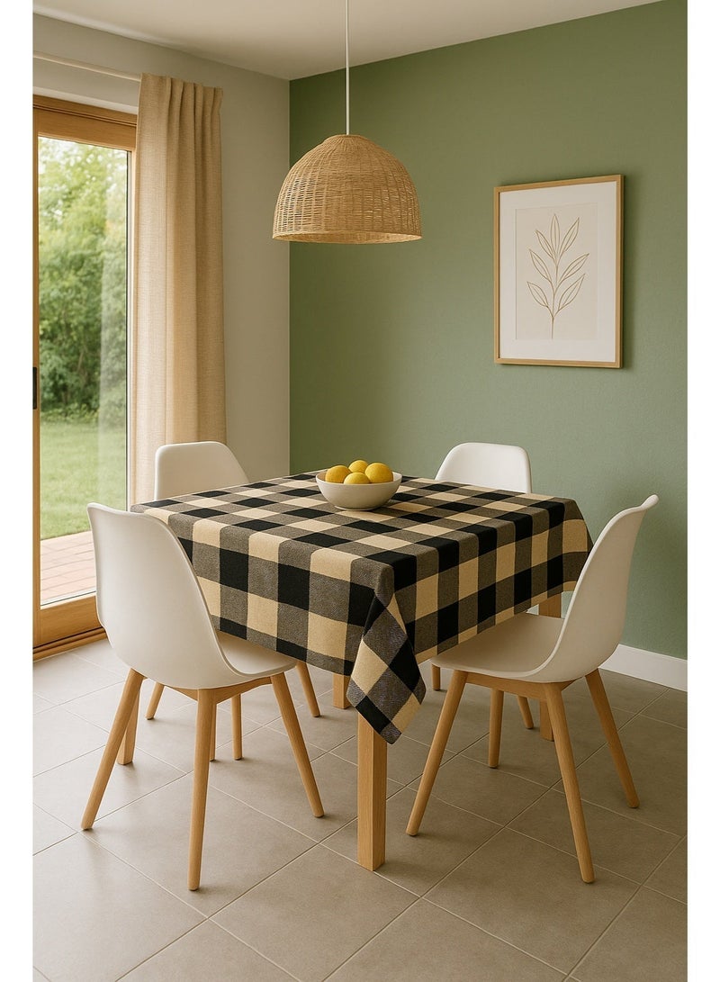 Decorior Laser foamex Premium Quality Tablecloth – Modern & Classic Elegant Design – Stain Resistant & Easy to Clean – Perfect for Summers, Trips, Kitchen & Gifts - Image 3