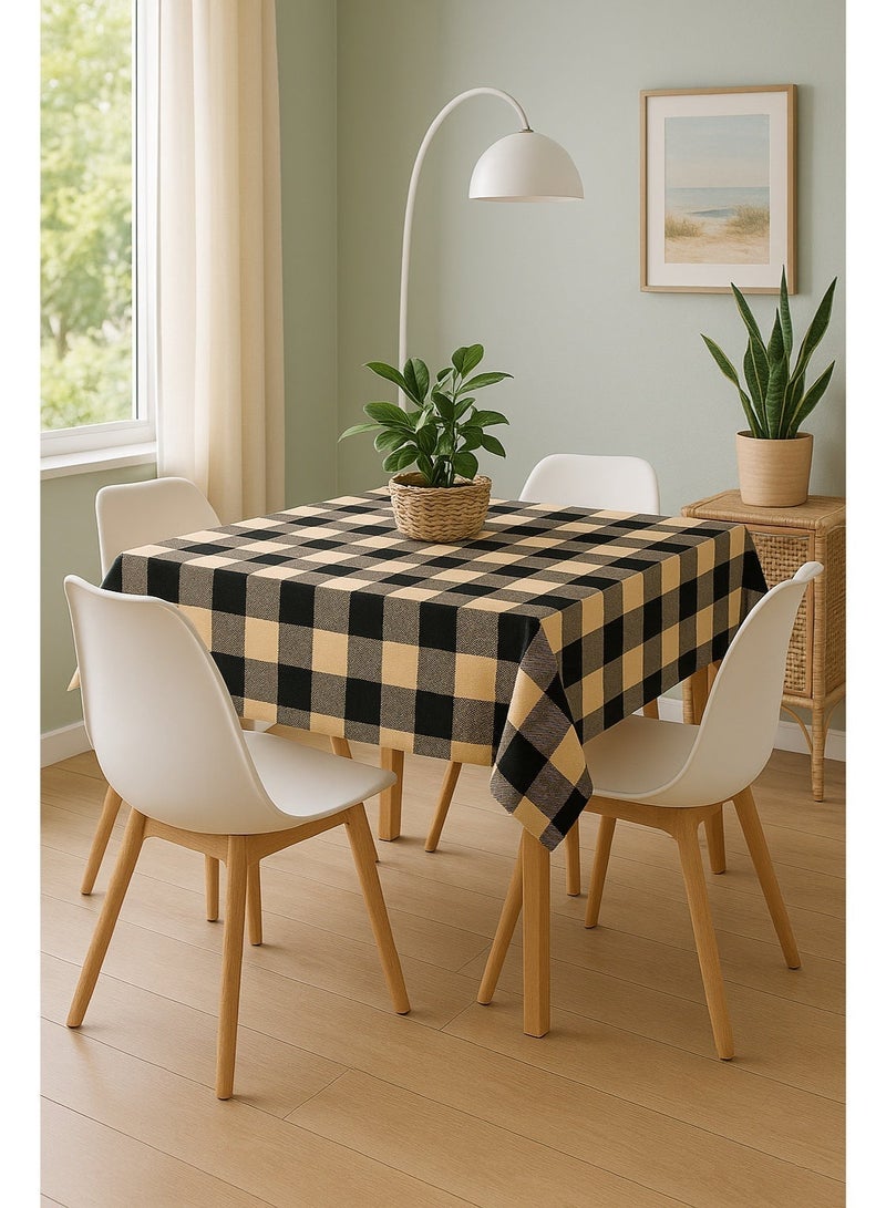 Decorior Laser foamex Premium Quality Tablecloth – Modern & Classic Elegant Design – Stain Resistant & Easy to Clean – Perfect for Summers, Trips, Kitchen & Gifts - Image 4