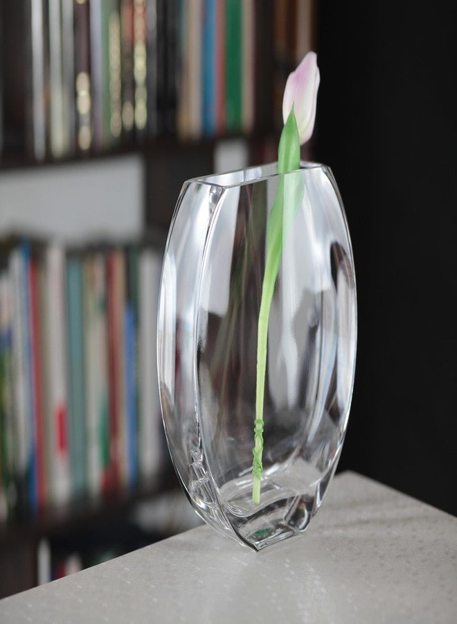 Barski Glass - Vase - Round - Classic Clear - 7.25" Long - Heavy Durable - Made in Europe - by Barski - Image 5