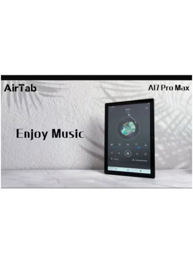 AirTab 10.1-Inch A17 PRO MAX Smart Android 13 Tablet | 1TB Storage + 16GB RAM | Wi-Fi + Dual SIM 4G LTE Connectivity | High-Speed Quad Core Processor | Silver Tablet with Detachable Keyboard & Stylus Pen | Full HD Display | Perfect for Work, Study & Gaming  - Image 5
