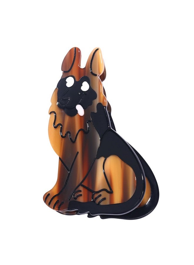 PHALIN Dog Hair Claw Clips For Women Fun Acetate Animal Hair Clips Cute Dachshunds Border Collie Dog Hair Barrettes Cat Pet Hair Accessory Dog Lovers Gifts (Style E) - Image 1