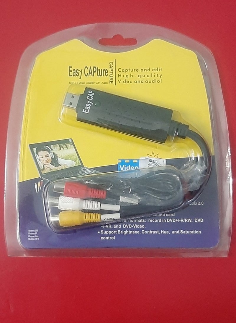 Easycap Recorder, audio and video converter, and camera connector - Image 1