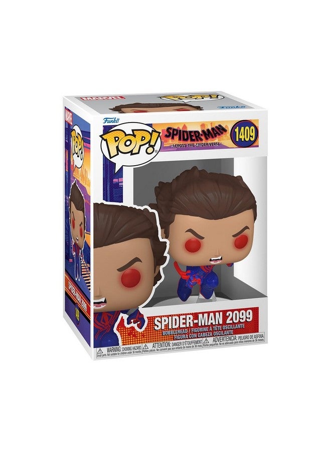 Funko POP! Marvel: Spider-Man Across The Spider-Verse - Spider-Man 2099 - Unmasked - Collectable Vinyl Figure - Gift Idea - Official Merchandise - for Kids & Adults - Movies Fans - Image 1
