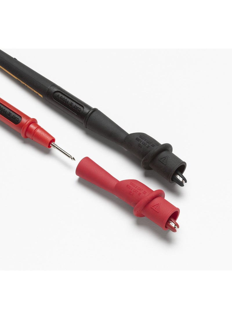 FLUKE Fluke AC175 Threaded Slide-On Alligator Clip Set with Flexible Boots  - Image 3