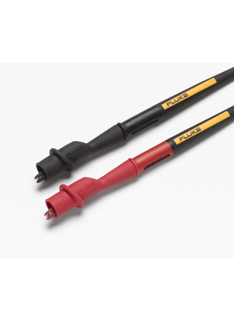 Fluke AC175 Threaded Slide-On Alligator Clip Set with Flexible Boots