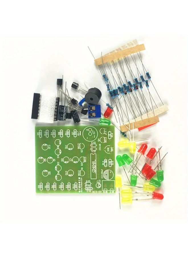 2025 CD4060 Dreamlight Music Colorlight DIY مجموعة أدوات إلكترونية 1 مجموعة لوحة تدريب اللحام - Image 1