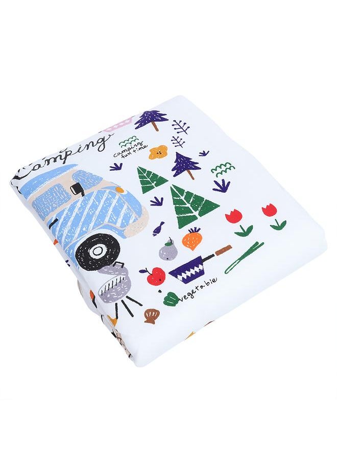 Thoraya - Waterproof Breathable Newborn Baby Mattress Urine Infant Diaper Pad (Fox & Bird) - Image 1