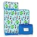 Jay Franco Kids Nap Mat Cartoon Embedded Pillow Blanket Soft 46x20Microfiber Sleeping Bag with Name Tag Handle for School Travel Sleepover Blue Spidey Friends - Image 3