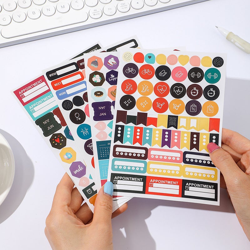 Large Wall Calendar 29x21 Inch Foldable Crystal-Clear Print - Yearly Planner With Color-Coded Stickers 2026 Calendar For Home Office Dorm Students - Image 5